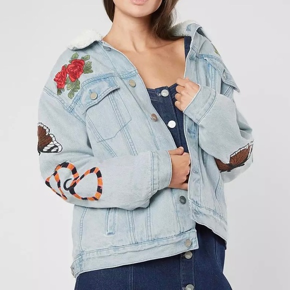Kendall & Kylie Denim Jacket - Picture 1 of 9